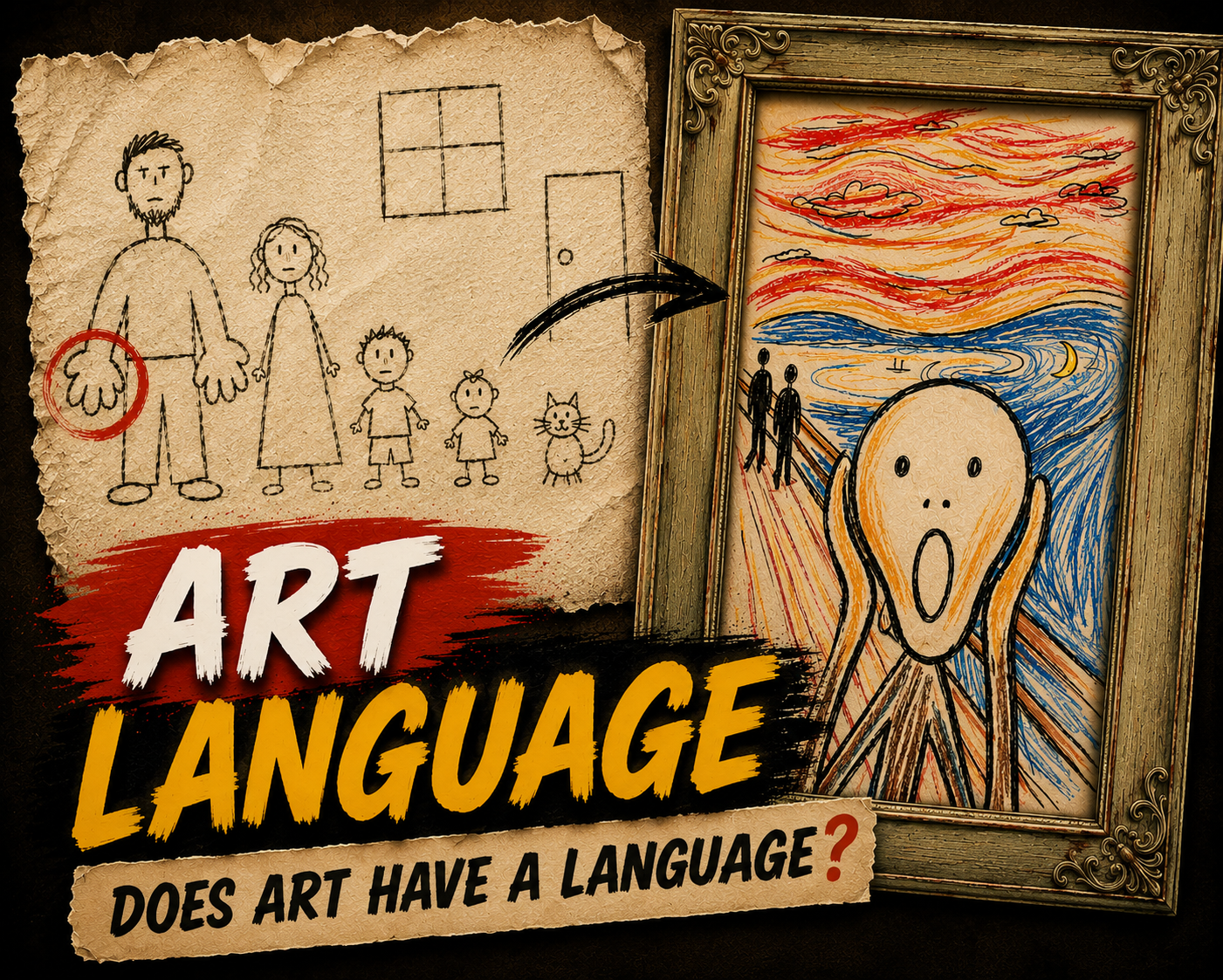 When Words Freeze, Art Screams: The Power of the Silent Language