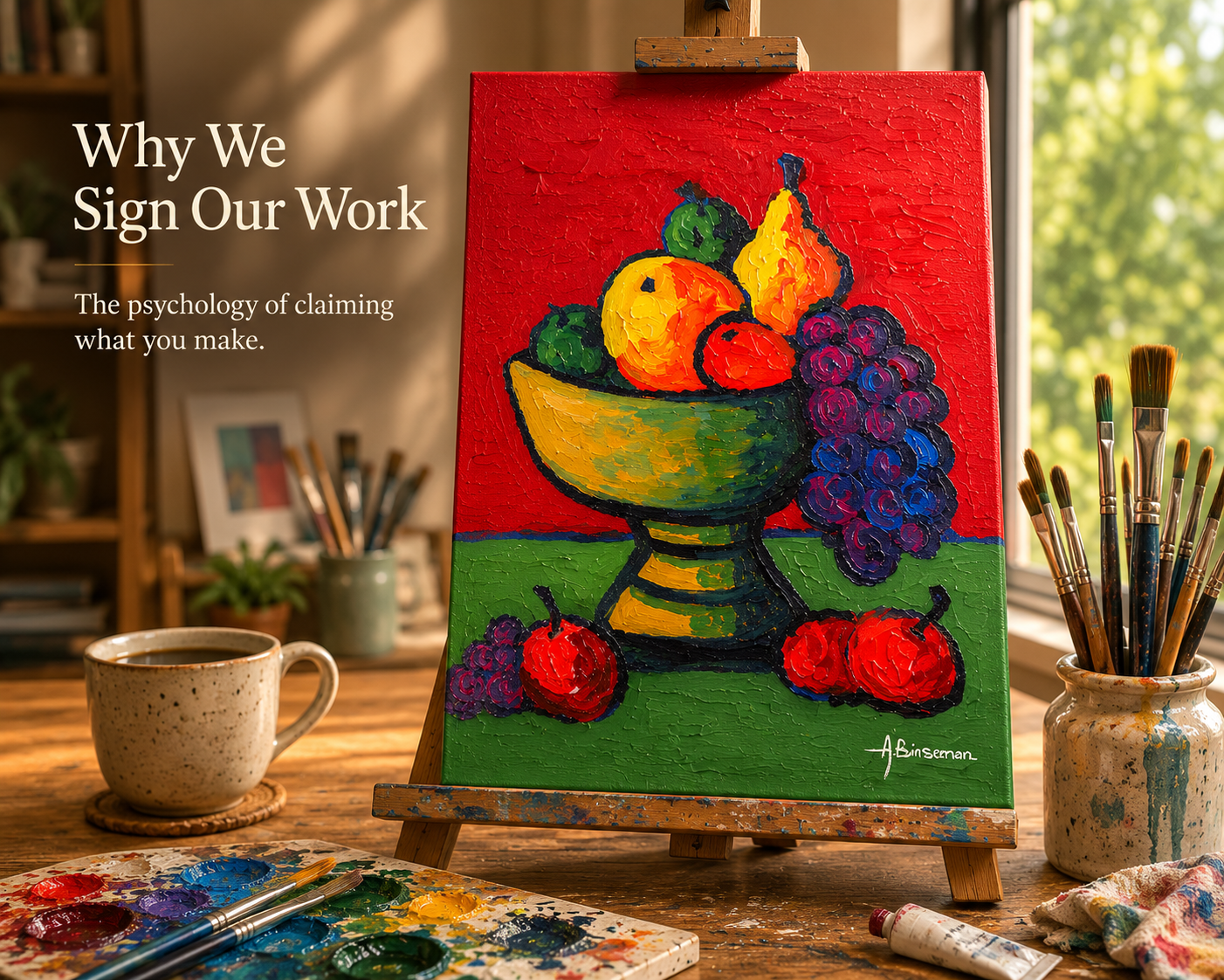 Why We Sign Our Work: The Psychology of Claiming What You Make