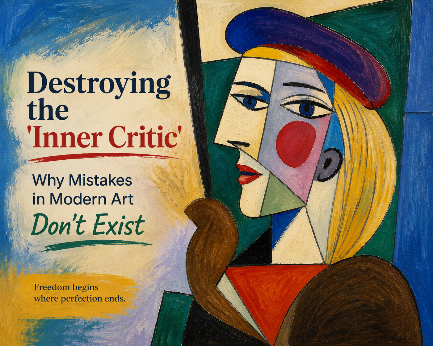 Destroying the 'Inner Critic': Why Mistakes in Modern Art Don't Exist