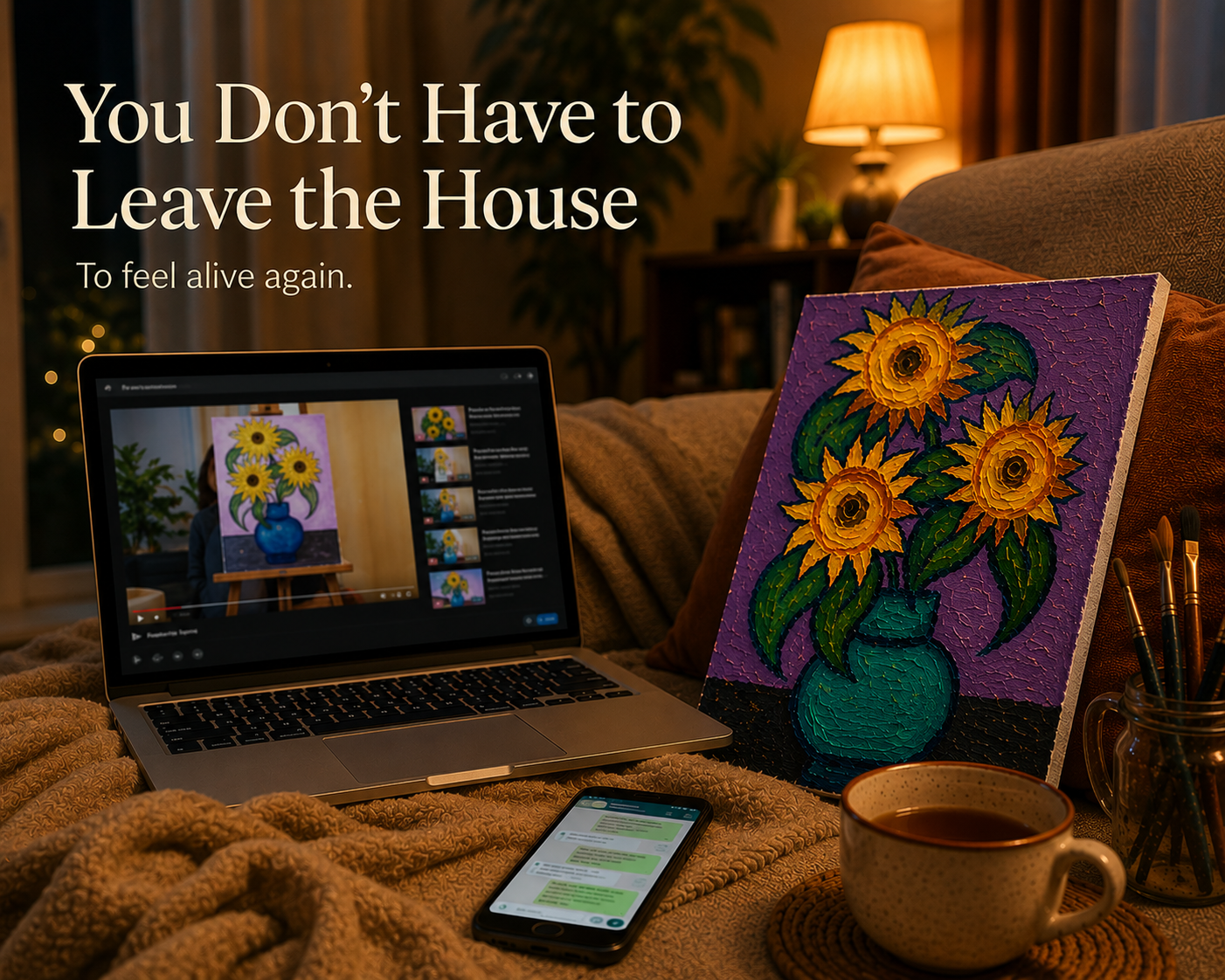 You Don't Have to Leave the House to Feel Alive Again