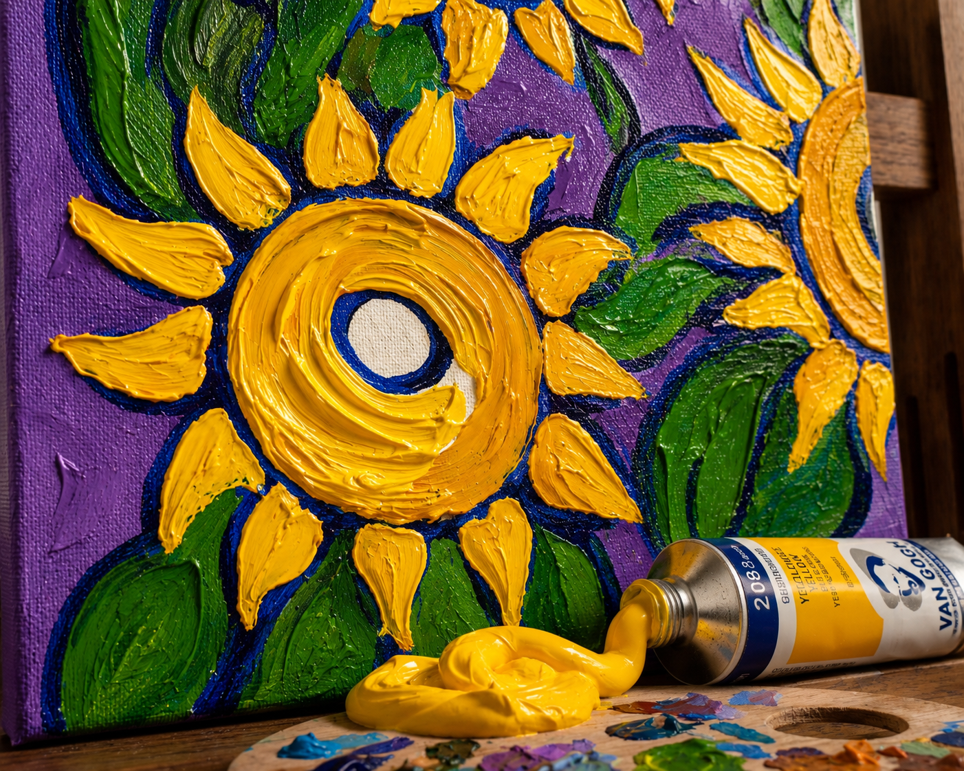 How to Paint Textured Art at Home