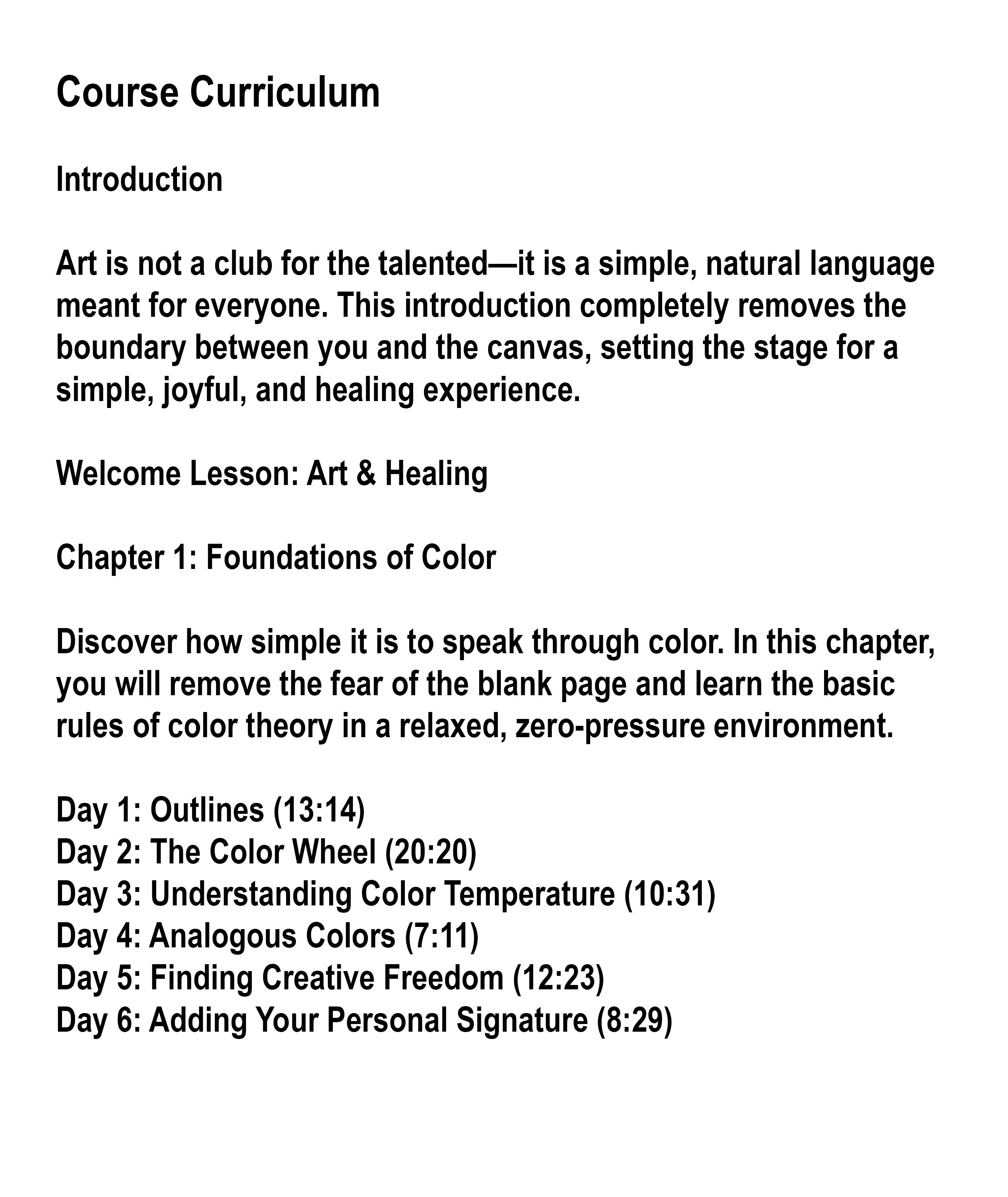 Modern Art for Healing & Creativity